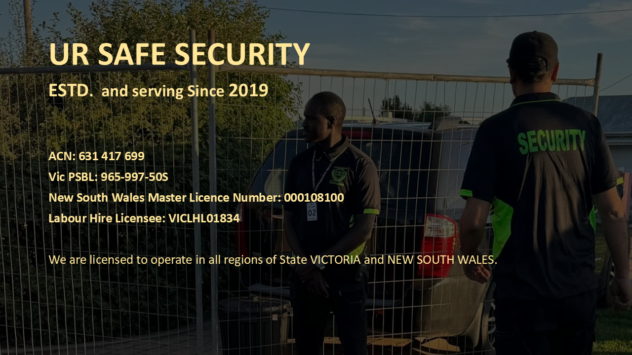 Ensuring Safety and Security: The Role of Static Guard Services in Victoria